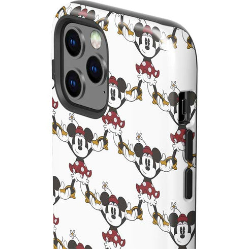 Disney Minnie Mouse Pattern Formation iPhone 12 Pro Impact Case