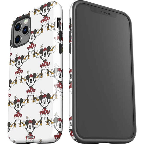 Disney Minnie Mouse Pattern Formation iPhone 12 Pro Impact Case