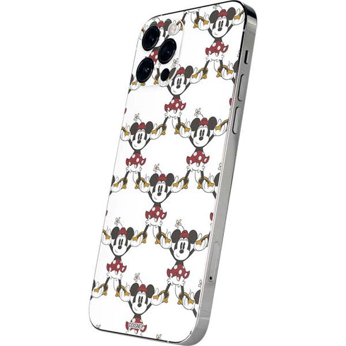 Disney Minnie Mouse Pattern Formation iPhone 12 Pro Max Skin