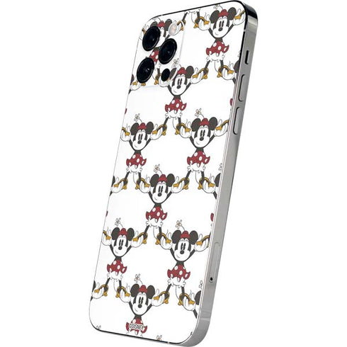 Disney Minnie Mouse Pattern Formation iPhone 12 Pro Skin
