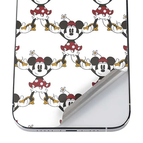 Disney Minnie Mouse Pattern Formation iPhone 12 Pro Skin