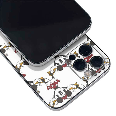 Disney Minnie Mouse Pattern Formation iPhone 12 Pro Skin