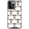 Disney Minnie Mouse Pattern Formation iPhone 13 Pro Clear Case