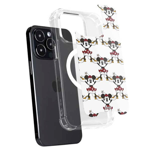 Disney Minnie Mouse Pattern Formation iPhone 13 Pro MagSafe Case