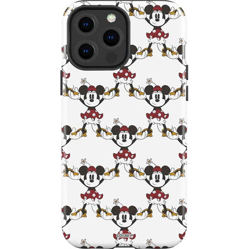 Disney Minnie Mouse Pattern Formation iPhone 13 Pro Max Impact Case