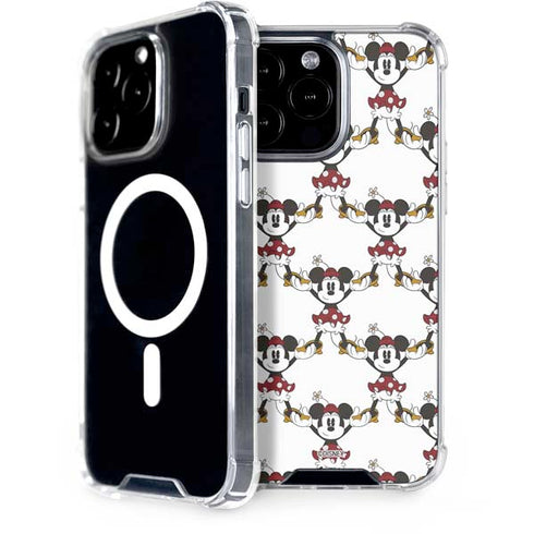 Disney Minnie Mouse Pattern Formation iPhone 13 Pro Max MagSafe Case