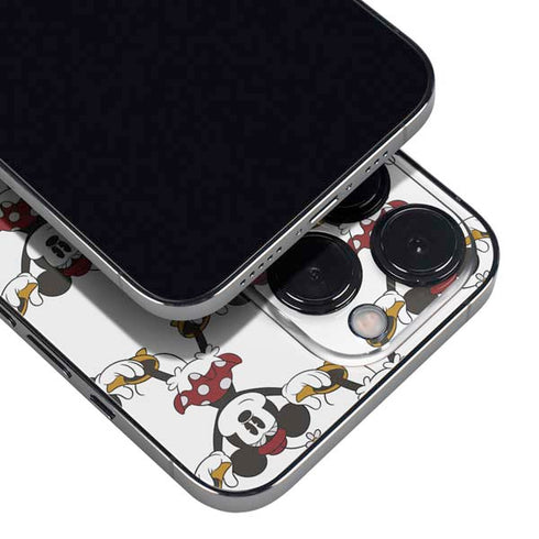 Disney Minnie Mouse Pattern Formation iPhone 13 Pro Skin