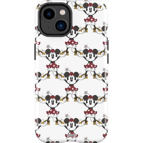Disney Minnie Mouse Pattern Formation iPhone 14 Plus Impact Case