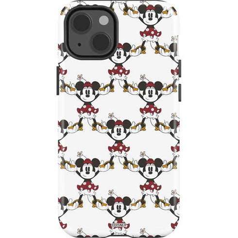 Disney Minnie Mouse Pattern Formation iPhone 15 Impact Case