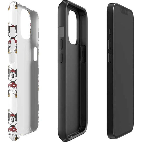 Disney Minnie Mouse Pattern Formation iPhone 15 Impact Case
