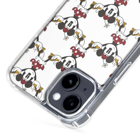 Disney Minnie Mouse Pattern Formation iPhone 14 Plus MagSafe Case