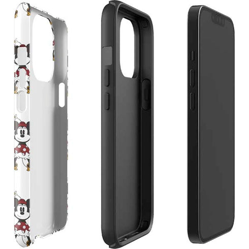 Disney Minnie Mouse Pattern Formation iPhone 14 Pro Impact Case