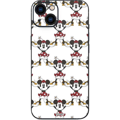 Disney Minnie Mouse Pattern Formation iPhone 14 Skin