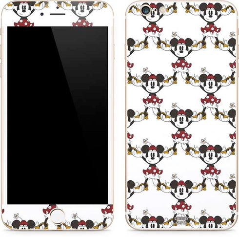 Disney Minnie Mouse Pattern Formation iPhone 6/6s Plus Skin