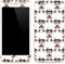 Disney Minnie Mouse Pattern Formation iPhone 6/6s Plus Skin