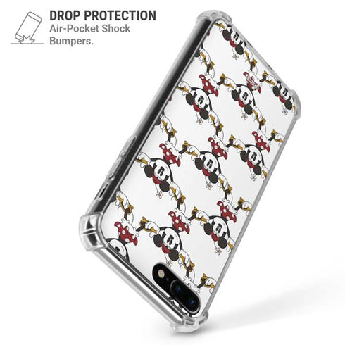Disney Minnie Mouse Pattern Formation iPhone 7/8 Plus Clear Case