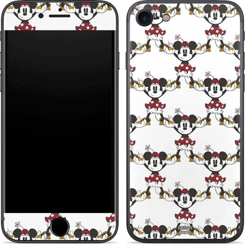 Disney Minnie Mouse Pattern Formation iPhone 8 Skin