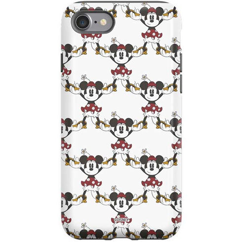 Disney Minnie Mouse Pattern Formation iPhone SE (2nd & 3rd Gen) Pro Case