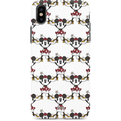 Disney Minnie Mouse Pattern Formation iPhone X Pro Case
