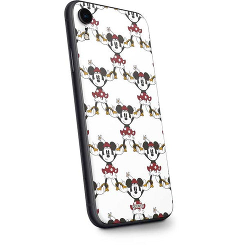 Disney Minnie Mouse Pattern Formation iPhone XR Skin