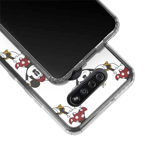Disney Minnie Mouse Pattern Formation LG K51/Q51 Clear Case