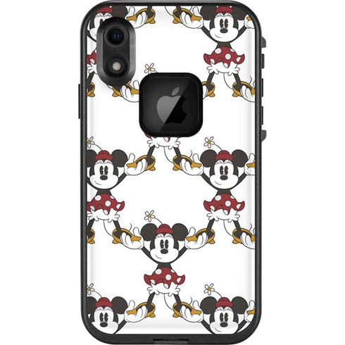 Disney Minnie Mouse Pattern Formation LifeProof Fre iPhone Skin