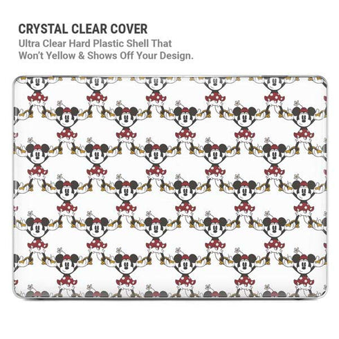 Disney Minnie Mouse Pattern Formation MacBook Pro 13in (2020) Case plus Skin