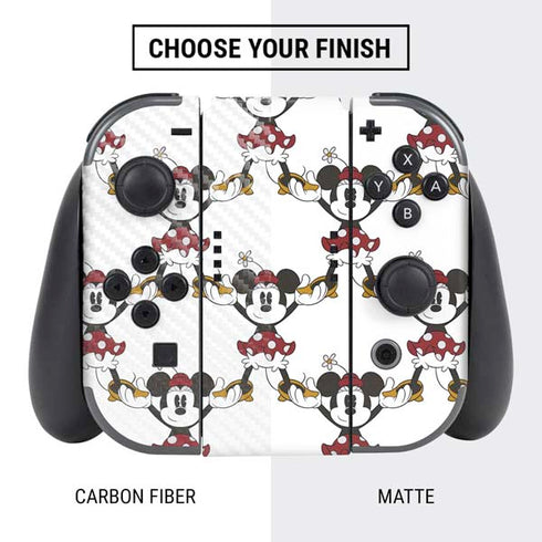 Disney Minnie Mouse Pattern Formation Nintendo Switch Bundle Skin
