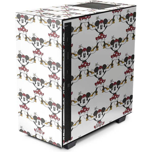 Disney Minnie Mouse Pattern Formation NZXT H510 Compact ATX Mid-Tower Case Skin