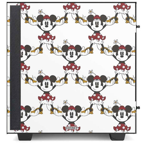 Disney Minnie Mouse Pattern Formation NZXT H510 Compact ATX Mid-Tower Case Skin
