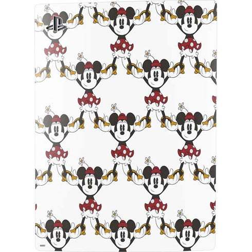 Disney Minnie Mouse Pattern Formation PS5 Console Skin