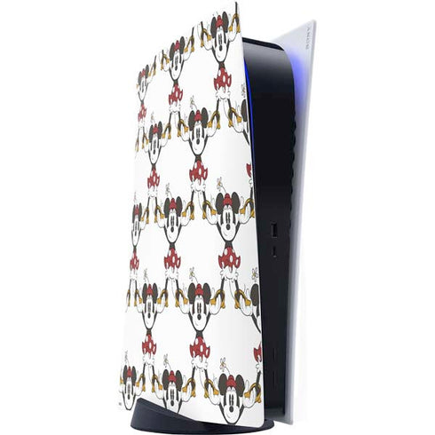 Disney Minnie Mouse Pattern Formation PS5 Digital Edition Console Skin