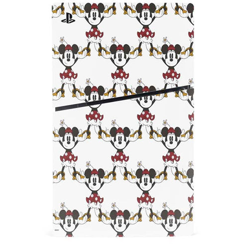 Disney Minnie Mouse Pattern Formation PS5 Slim Disk Bundle Skin