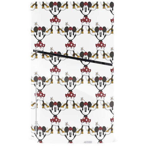 Disney Minnie Mouse Pattern Formation PS5 Slim Disk Bundle Skin