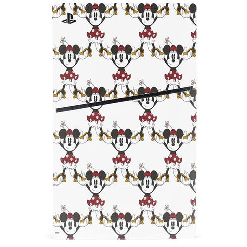 Disney Minnie Mouse Pattern Formation PS5 Slim Disk Console Skin