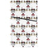 Disney Minnie Mouse Pattern Formation PS5 Slim Disk Console Skin