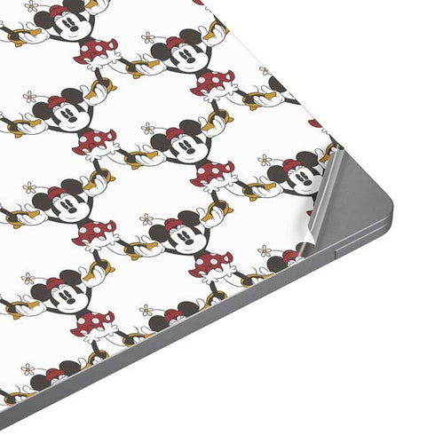 Disney Minnie Mouse Pattern Formation Universal Laptop 11in (8.8 x 6.2in) Skin