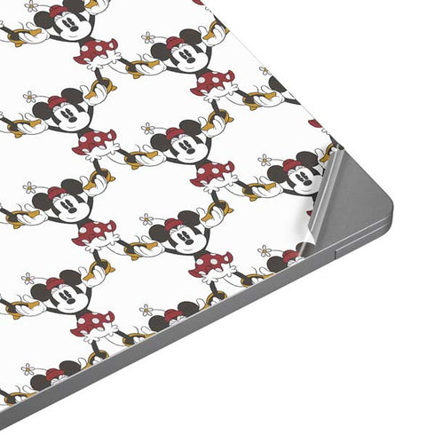 Disney Minnie Mouse Pattern Formation Universal Laptop 18in (14.6 x 10.6in) Skin