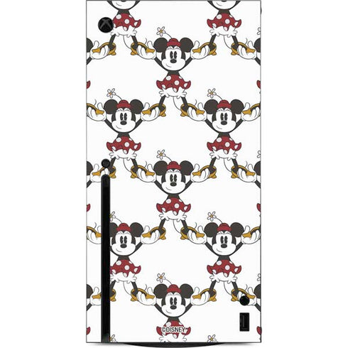 Disney Minnie Mouse Pattern Formation Xbox Series X Console Skin