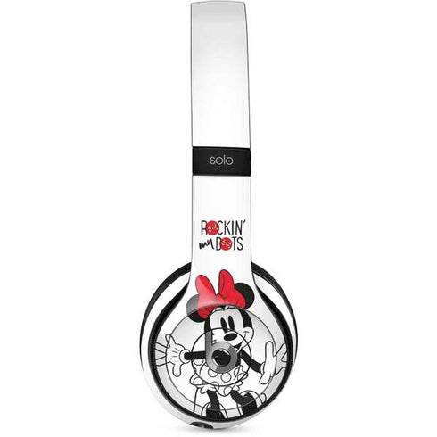 Disney Minnie Mouse Rockin My Dots Beats Solo 2 Wired Skin