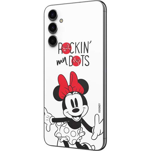 Disney Minnie Mouse Rockin My Dots Galaxy A14 5G Skin