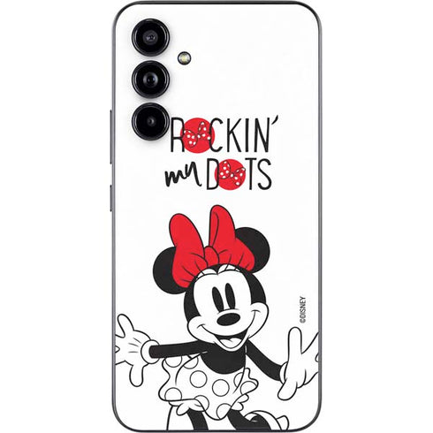 Disney Minnie Mouse Rockin My Dots Galaxy A54 5G Skin