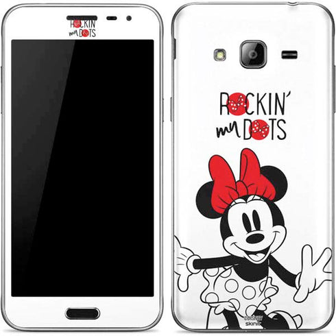 Disney Minnie Mouse Rockin My Dots Galaxy J3 Skin
