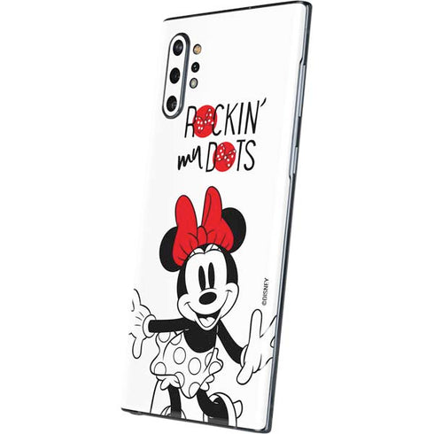 Disney Minnie Mouse Rockin My Dots Galaxy Note 10 Plus Skin
