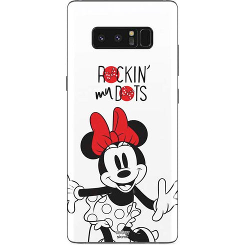 Disney Minnie Mouse Rockin My Dots Galaxy Note 8 Skin