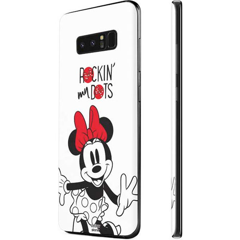 Disney Minnie Mouse Rockin My Dots Galaxy Note 8 Skin