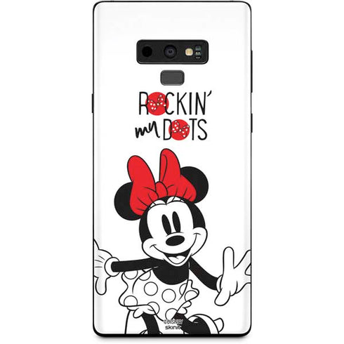 Disney Minnie Mouse Rockin My Dots Galaxy Note 9 Skin