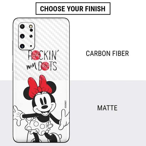 Disney Minnie Mouse Rockin My Dots Galaxy S20 Plus Skin