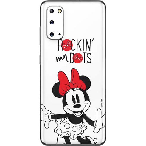 Disney Minnie Mouse Rockin My Dots Galaxy S20 Skin