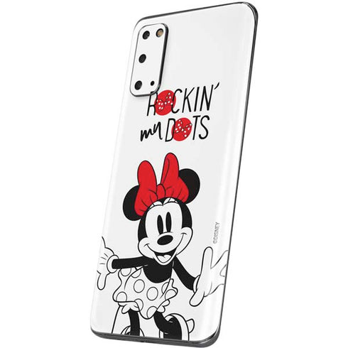 Disney Minnie Mouse Rockin My Dots Galaxy S20 Skin